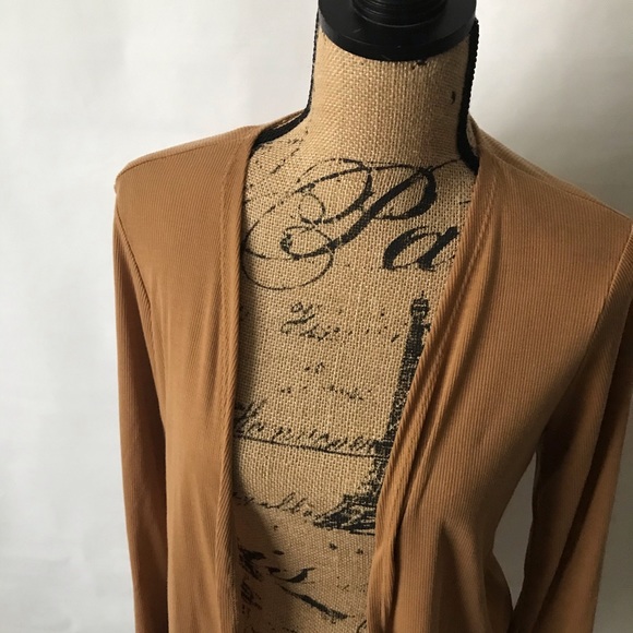 Forever 21 Large Ribbed Side-Slit Duster Cardigan - Picture 4 of 5